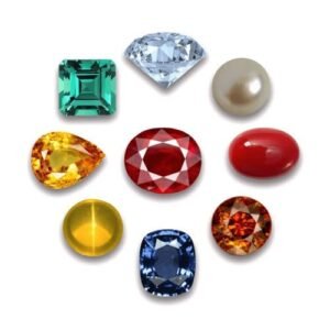 Natural Certified Navratna Stones 9 navratna gems for Unisex 2 MM to 5 MM Size