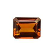 Natural Hessonite Garnet Stone Natural (gomed ) Square Cut Gomedakam Gemstone 2.25 Ct to 15 Ct