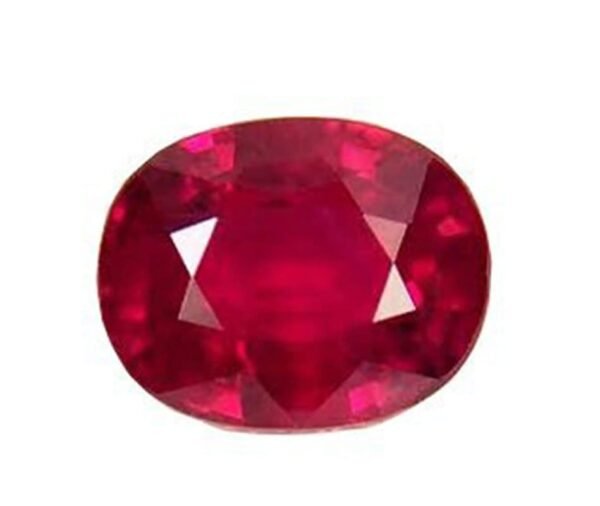 Natural Ruby Stone Natural ( Manik ) Oval Cut Kempu Gemstone Natural Certified 2.25 Ct to 15 Ct