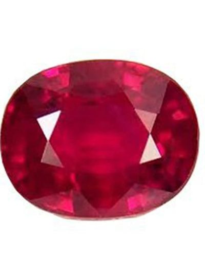 Natural Ruby Stone Natural ( Manik ) Oval Cut Kempu Gemstone Natural Certified 2.25 Ct to 15 Ct