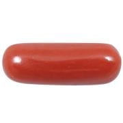 Natural  Stone Natural ( lal moonga ) Italian Capsule Cut Munga Gemstone 2.25 Ct to 15 Ct