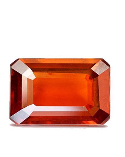 Natural Hessonite Garnet Stone Natural (gomed ) Square Cut Gomedakam Gemstone 2.25 Ct to 15 Ct