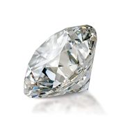 Natural Cubic Zirconia Stone Natural ( American Diamond ) Round Cut Certified Zircon Gemstone 2.25 Ct to 15 Ct