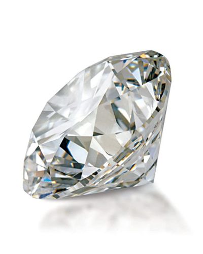 Natural Cubic Zirconia Stone Natural ( American Diamond ) Round Cut Certified Zircon Gemstone 2.25 Ct to 15 Ct