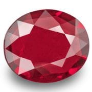 Natural Ruby Stone Natural ( Manik ) Oval Cut Kempu Gemstone Natural Certified 2.25 Ct to 15 Ct