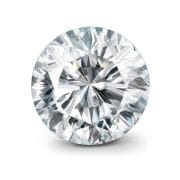 Natural Cubic Zirconia Stone Natural ( American Diamond ) Round Cut Certified Zircon Gemstone 2.25 Ct to 15 Ct