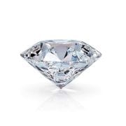 Natural Cubic Zirconia Stone Natural ( American Diamond ) Round Cut Certified Zircon Gemstone 2.25 Ct to 15 Ct