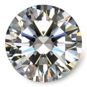 Natural Cubic Zirconia Stone Natural ( American Diamond ) Round Cut Certified Zircon Gemstone 2.25 Ct to 15 Ct