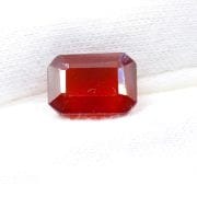 Natural Hessonite Garnet Stone Natural (gomed ) Square Cut Gomedakam Gemstone 2.25 Ct to 15 Ct