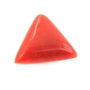 Natural   Gemstone Natural Certified ( lal moonga ) Triangle Shape  Munga Gemstone 2.25 Carat to 15 Carat