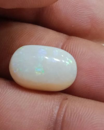 Natural Fire Opal  Stone Natural ( Panna ) Oval Cut Certified Fire Opal Gemstone 2.25 Ct to 15 Ct