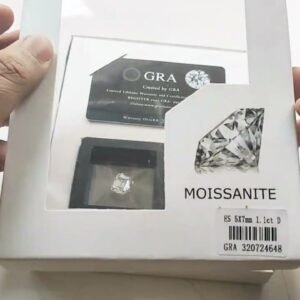 Natural GRA Certified Moissanite Stone Natural Loose Diamond Gemstone 0.25 Ct to 15 Ct ( 4 MM to 20 MM ) - Image 5